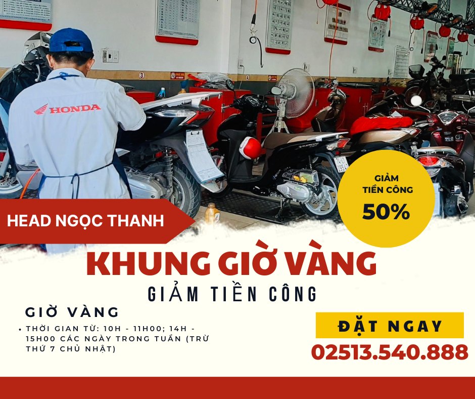 SỬA XE GIỜ VÀNG - NHẬN NGÀN ƯU ĐÃI