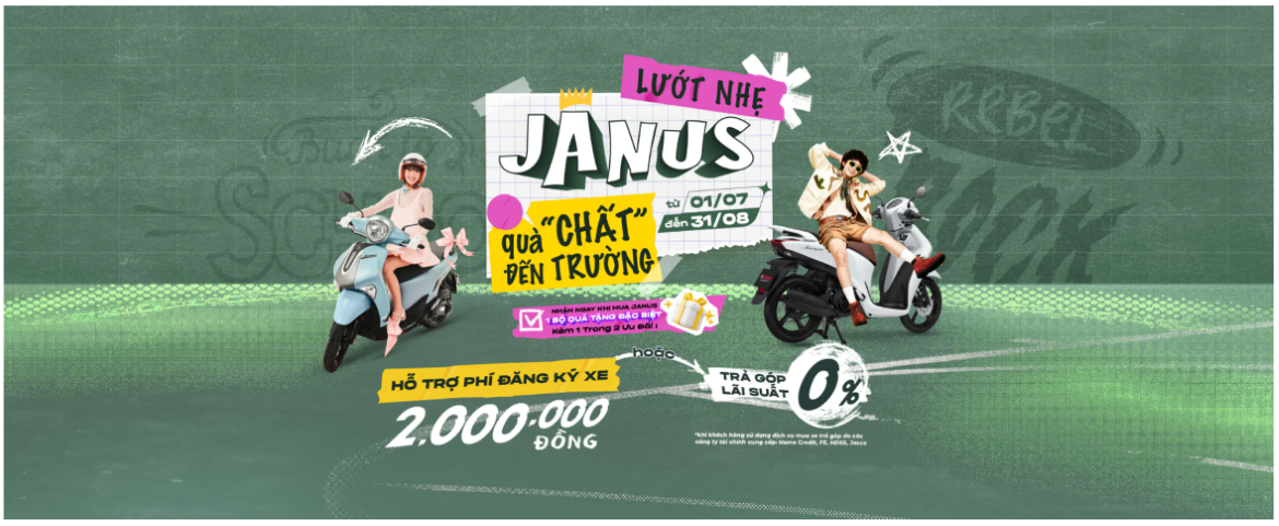 LƯỚT NHẸ JANUS, QUÀ “CHẤT” ĐẾN TRƯỜNG