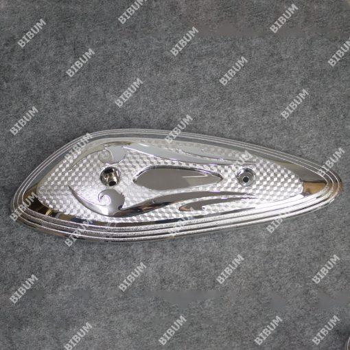 Ốp Che Pô Nhỏ SH Mode 2020 Xi Mạ Cao Cấp – Bóng Gương, Chống Trầy, Form Chuẩn Zin